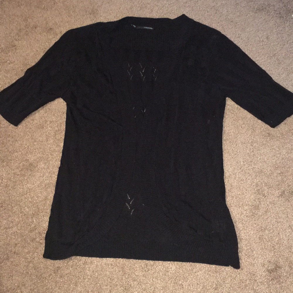 Short sleeve cardigan